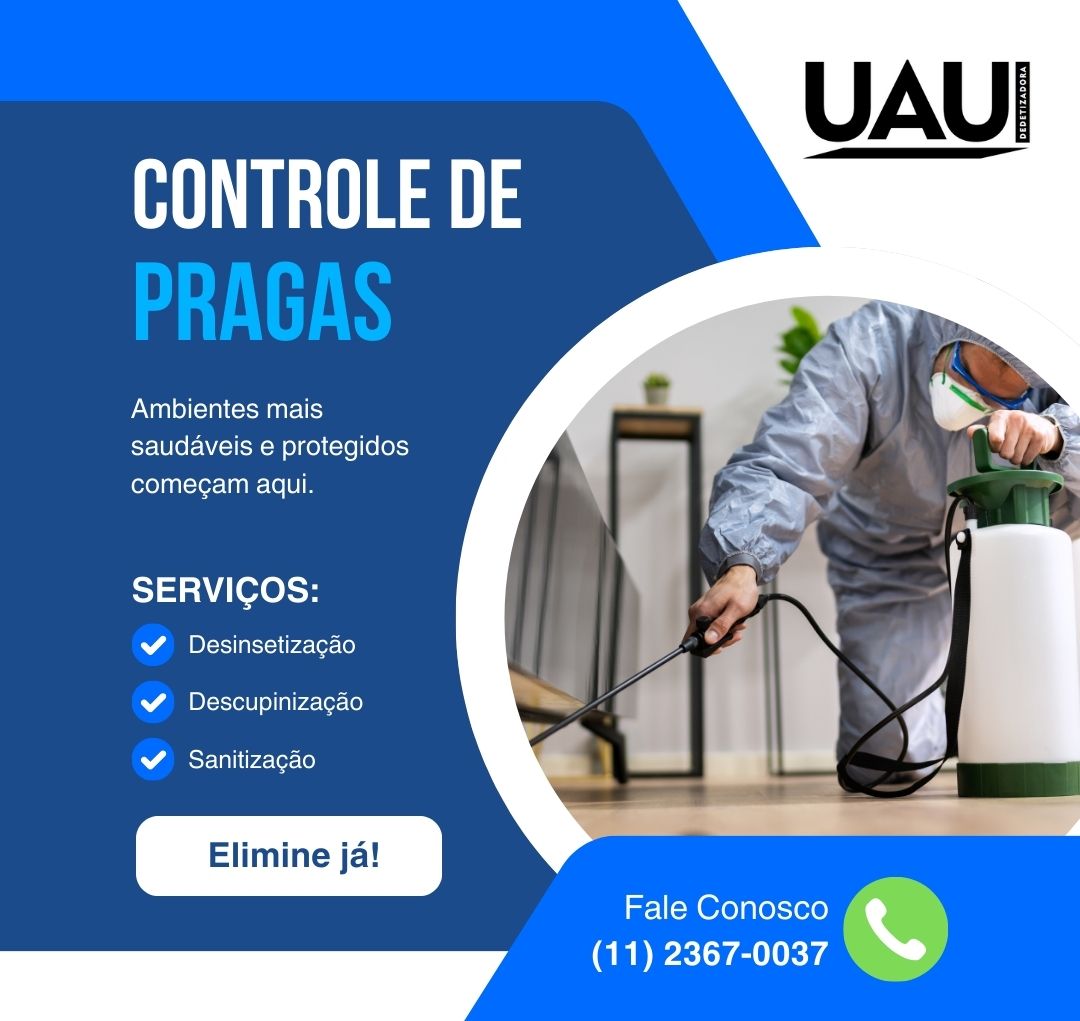 imagem Controle de Pragas Uau Dedetizadora